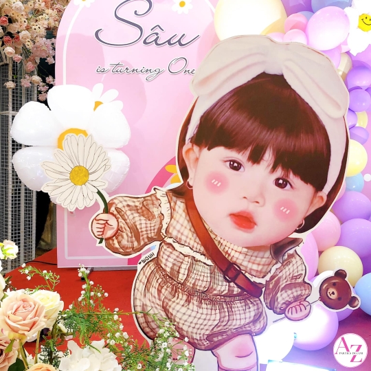 Sinh Nhật bé gái (Hình Khách)