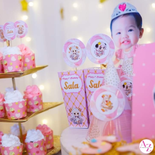 Sinh Nhật bé gái (Hình Khách)